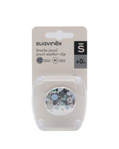 Suavinex Broche Jewel +0m  Metalizado