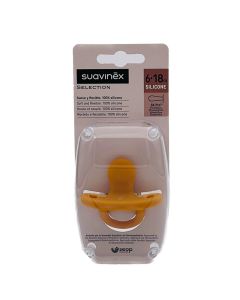 Suavinex Chupete Silicona Tetina Fisiológica SX Pro Selection 6-18m