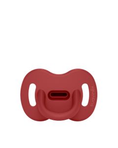 Suavinex Chupete Todo Silicona 6-18 meses Rojo