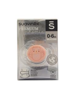 Suavinex Chupete Premium Tetina Silicona Fisiológica 0-6m