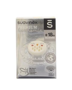 Suavinex Chupete Premium Tetina de Silicona Anatómica SX Pro +18m