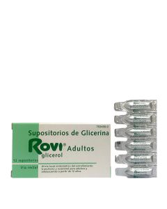 Supositorios de Glicerina Rovi Adultos12 Supositorios