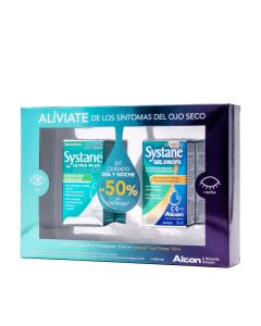 Systane Kit Cuidado Día y Noche Ultra Plus 10ml+Gel Drops 10ml