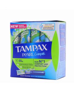 Tampax Compak Pearl Super 16 Tampones