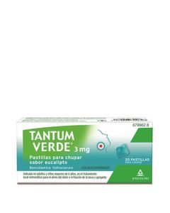 Tantum Verde Eucalipto 20 Pastillas Para Chupar