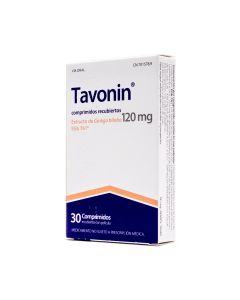 Tavonin 120 mg 30 Comprimidos 