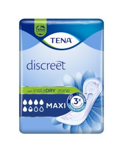 Tena Discreet Maxi 12 Compresas para Pérdidas de Orina