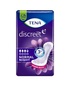 Tena Discreet Normal Night 10 Compresas Noche para Pérdidas de Orina