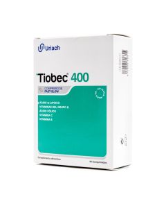 Tiobec 400 40 Comprimidos Fast Solw