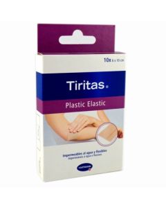 Tiritas Plastic Elastic 10x6cm 10uds