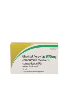 Ulipristal Aurovitas 30mg 1 Comprimido Recubierto