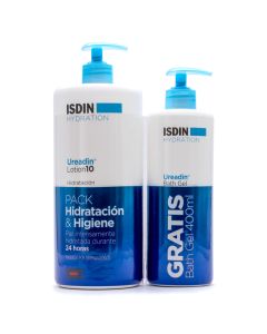 Ureadin Loción10 + Gel de Baño Gratis Pack Hidratación & Higiene Isdin