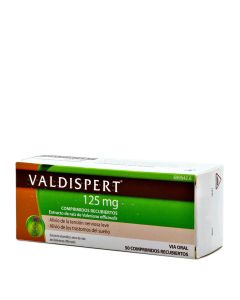 Valdispert 125 mg 50 Comprimidos Recubiertos