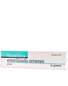 Vaselina Esterilizada Pura Orravan Pomada 32g