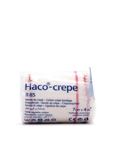 Venda Elástica Haco Crepé Hatmann 4m x 7cm