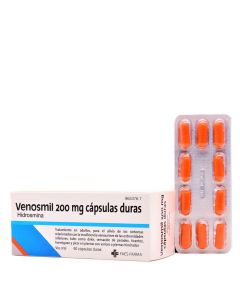 Venosmil 200mg 60 Cápsulas Duras