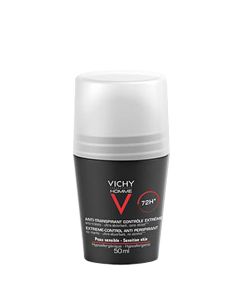 Vichy Homme Antitranspirante Control Extremo 72h RollOn 50ml