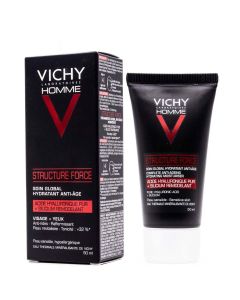 Vichy Homme Structure Force Hidratante Antiedad Cara y Ojos 50ml