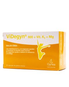 ViDegyn 800+Vitamina K2+Magnesio 30 Cápsulas 