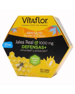 Vitaflor Jalea Real Defensas+ 1000mg 20 Viales Bebibles Abre Fácil