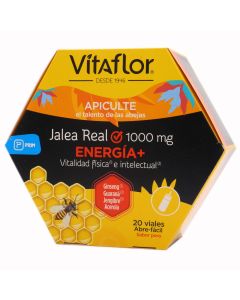 Vitaflor Jalea Real Energía+ 1000mg 20 Viales Bebibles
