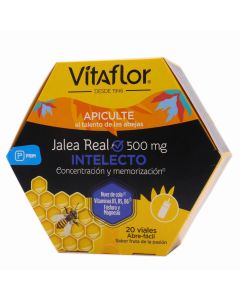 Vitaflor Jalea Real Intelecto 500mg  20 Viales Bebibles                                             