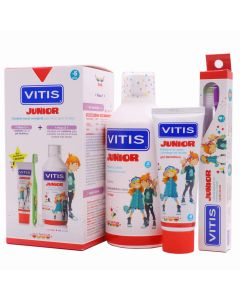 Vitis Junior Cuidado Bucal Completo 6-12 Años Pack
