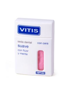 Vitis Seda Dental Suave con Fluor y Menta 50m