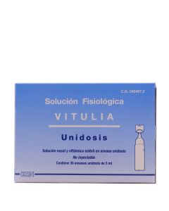 Vitulia Solución Fisiológica 30 Envases Unidosis