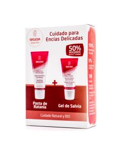 Weleda Pasta Ratania+Gel de Salvia 50%Dto 2ªUd