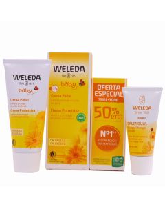 Weleda Baby Calendula Crema Pañal Pack Oferta Especial 75ml + 30ml