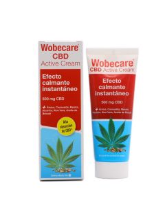 Wobecare CBD Crema Efecto Calmante 500mg