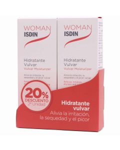 Isdin Woman Hidratante Vulvar 30g + 30g Duplo 20%Dto 2ªUd