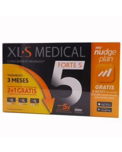 XLS Medical Forte 5 My Nudge Plan 180 Cápsulas x 3 Pack 3 Meses