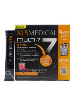 XLS Medical Multi 7 Drink 60 Sobres Sabor Frutos Rojos