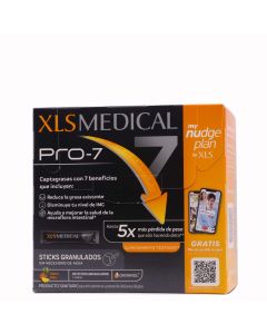 XLS Medical Pro 7 90 Sticks Granulados Sabor Piña CAPTAGRASAS  My Nudge Plan