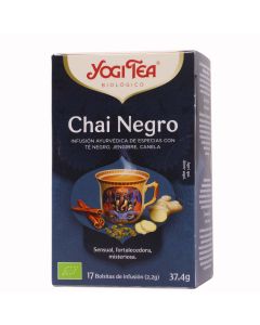 Yogi Tea Chai Negro 17 Bolsitas Infusión Ayurvédica
