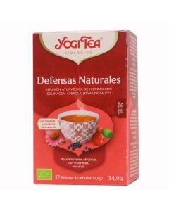 Yogi Tea Defensas Naturales 17 Bolsitas Infusión Ayurvédica