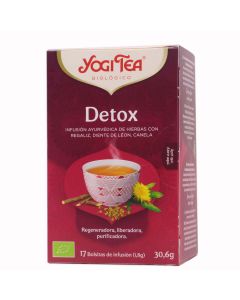 Yogi Tea Detox 17 Bolsitas Infusión Ayurvédica