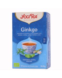 Yogi Tea Ginkgo17 Bolsitas Infusión Ayurvedica