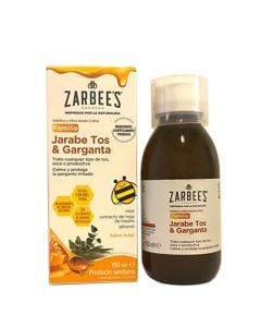 Zarbees Jarabe Tos y Garganta Familia 150ml